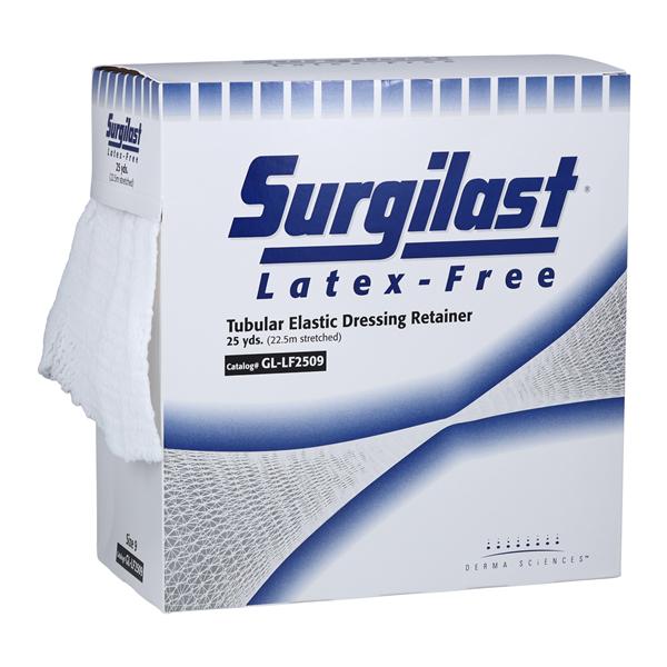 Surgilast Tubular Bandage Elastic Net 33"x25yd White Each
