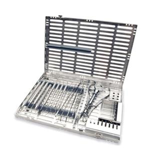 IMS Instrument Cassette Stainless Steel Green 12 Instruments Ea