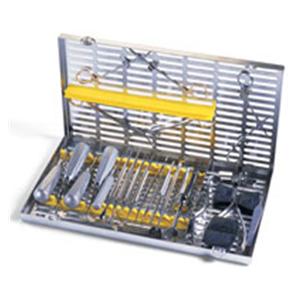 IMS Oral Surgery Cassette Stainless Steel Yellow 6 Instruments Ea