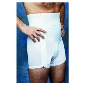Compression Garment Abdominal Large Men White