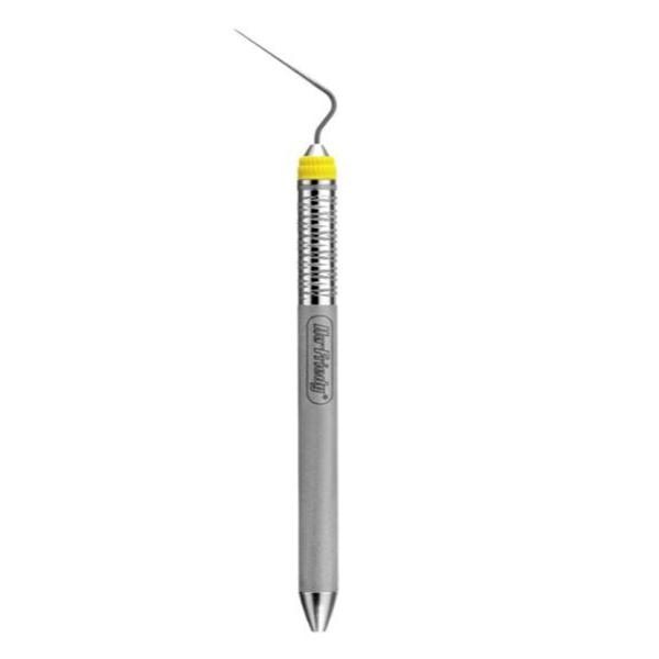 Endodontic Spreader Size MA57 Single End Satin Steel Yellow Ea