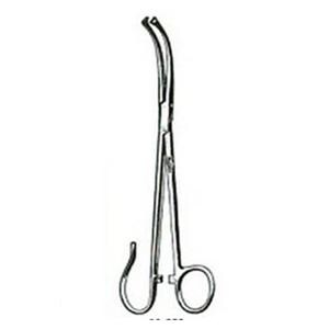 White Seizing Forcep Medium Curve 7-1/2" Autoclavable Ea