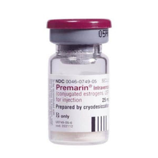 Premarin Injection 25mg Powder SDV Each
