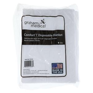 Comfort1 Warming Blanket Non-Sterile 50 in x 84 in White 10/Case