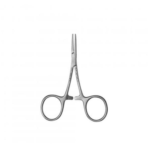Scissors Hemostat 4 in Hartmann Straight Stainless Steel Ea