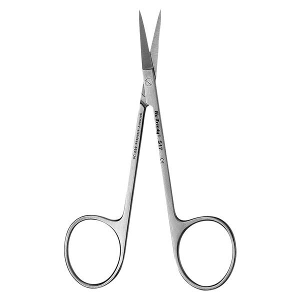 Surgical Scissors Size 17 11.5 cm Iris Straight Ea