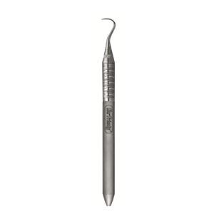 Scaler Dull Single End Size U15 #6 Satin Steel Immunity Steel Ea