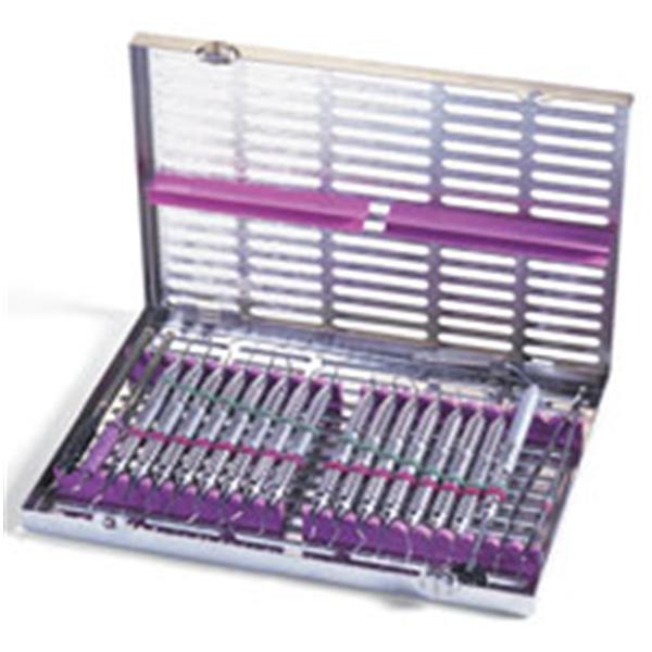 IMS Signature Series Instrument Cassette SS Lg Blu 20 Instruments Ea