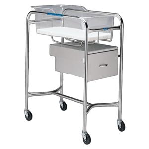 Bassinet Stand Stainless Steel Silver Each