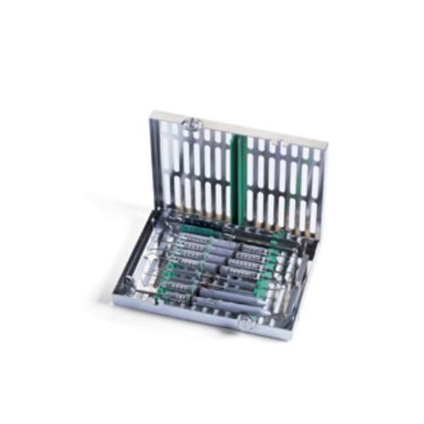 IMS Instrument Cassette Stainless Steel Yellow 10 Instruments Ea