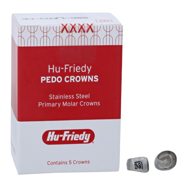 PEDO CROWNS Crowns Size LRD3 1st Primary Lower Right Molar Refill 5/Pk