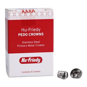 PEDO CROWNS Crowns Size LRD6 1st Primary Lower Right Molar Refill 5/Pk