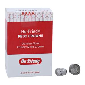 PEDO CROWNS Stainless Steel Crowns Size LLE2 2nd Prim LLM Refill 5/Pk