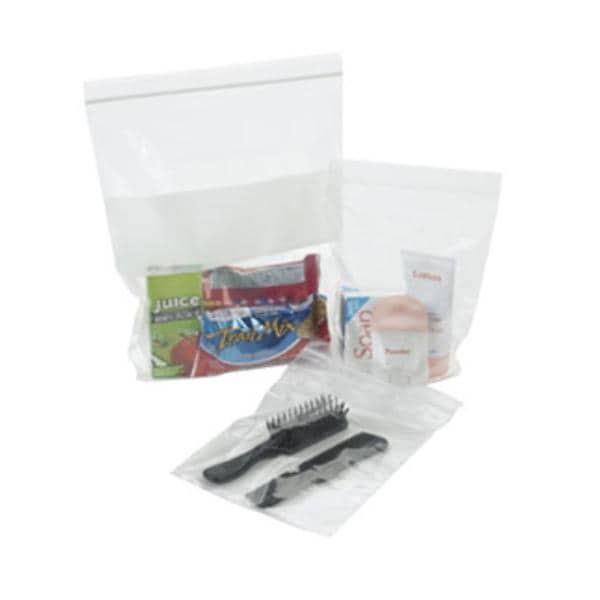 Bag Zip Lock 4x6" Clear 100/Bx 100/Box, 10 BX/CA