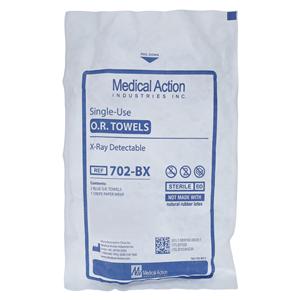 DLX Towel O.R. Blue Sterile, 40 PK/CA