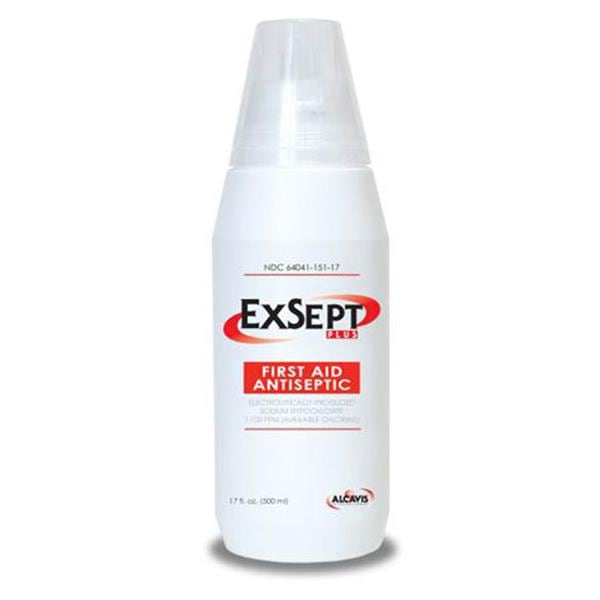 Exsept Plus Wound Cleanser NaOCl/Sod Cl/Prfd Wtr NS Spry 500