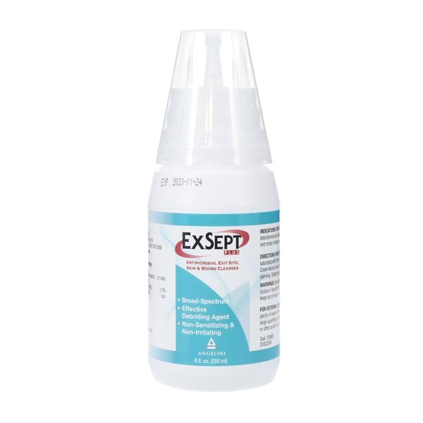 Exsept Plus Solution Disinfectant 250mL NaOCl 0.11% / Sod Cl 1.7% 250mL/Bt, 24 BT/CA