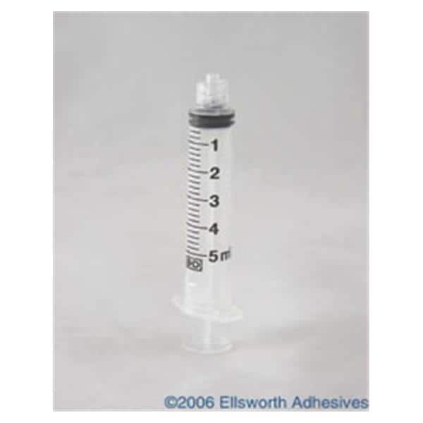 General Use Syringe 5cc No Dead Space Scale w/o Needle Non-Steril...