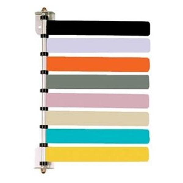 Flag System Exam Room Custom 8 Wall Mount Pwd Ct Alum W
