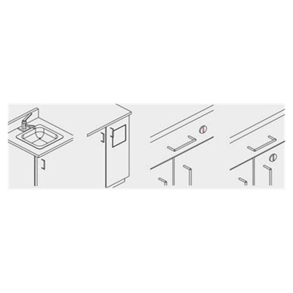 Sink For Pro-Line Professional Cabinets ea