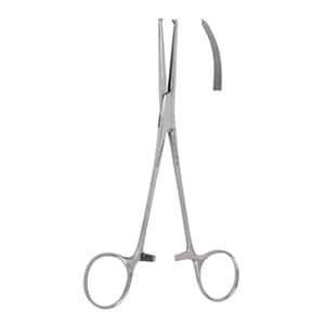 Vantage Rochester-Ochsner Hemostatic Forcep Curved 6-1/4" Stainless Steel Ea