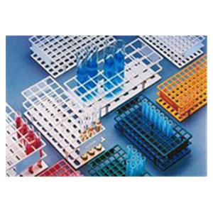 Nalgene Unwire Test Tube Rack Acetal Plastic 13mm 72 Place White...