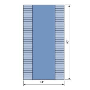 44x90" Sterile Back Table Cover