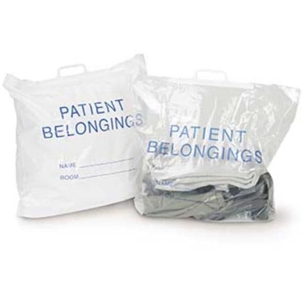 Patient Bag White/Blue 28x32x4