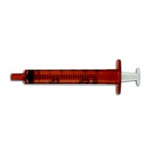 Enteral Syringe Polypropylene Amber