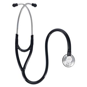Adscope 600 Cardiology Stethoscope Adult Black Double Lumen Tubing Ea