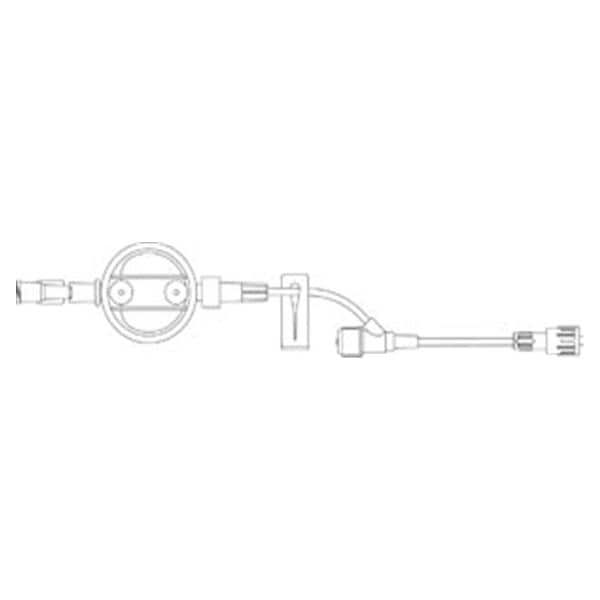 IV Extension Set 8" Injection Site 3" Female Luer Lock/Spin Connector CA