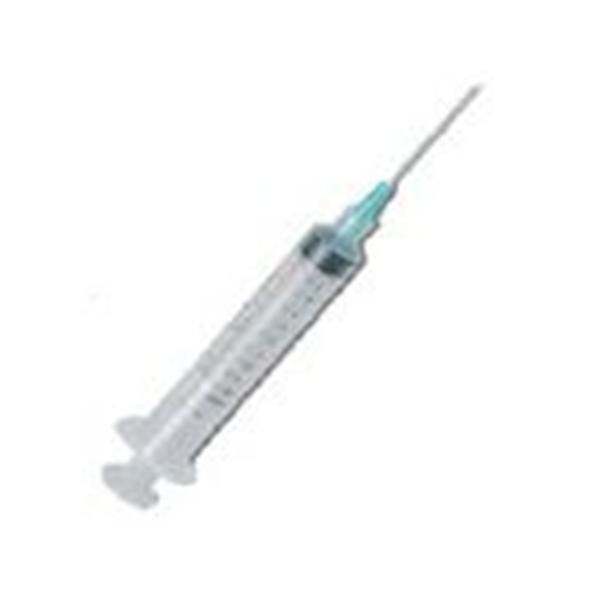 Syringe/Needle Hypodermic 18g 1" Green 10-12cc Positive Plunger S...