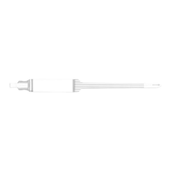 SafeGuard Imprinter Wristband Tri-Laminate White Adult 250/BX