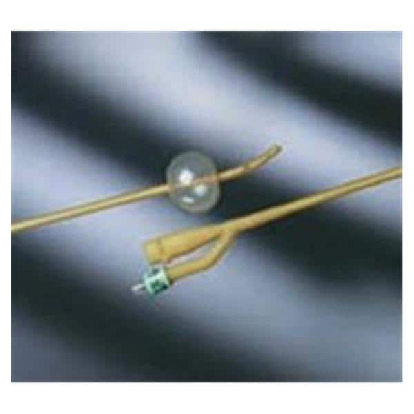 Silastic Catheter Foley 26Fr 30cc Medium Round Tip Silicone Coated 2-Way 10/Ca
