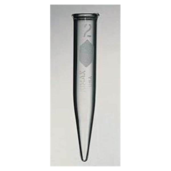 Centrifuge Tube Borosilicate Glass 10mL 114mm Disposable 125/Case