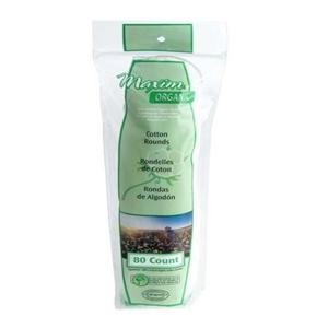 Maxim Organic Cotton Rounds Non Sterile 80x24/Ca