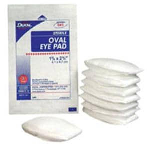 Cotton Eye Pad 1-5/8x2-5/8  Sterile Oval Not Made With Natural Rubber Latex