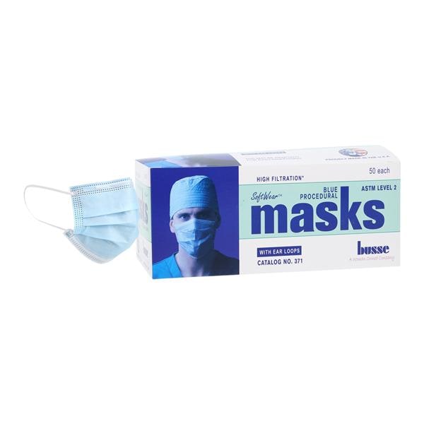 Procedure Mask ASTM Level 2 Blue 500/Case