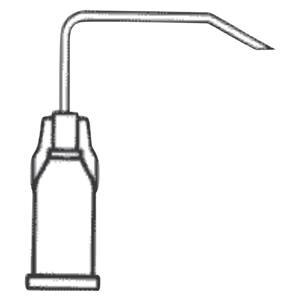 Huber Needle 90 Degree 19 Gauge 1/2" Sterile Not Made With Natura...