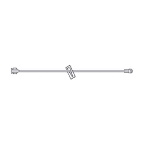 IV Extension Set Priming Volume 0.2mL 7" Male/Female Luer Lock Co...