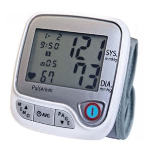 Lumiscope Advanced Blood Pressure Monitor Gray Wrist Digital Disp...