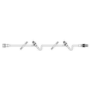 IV Extension Set 20" Male Luer Lock Adapter/Retractable Collar 48/Ca