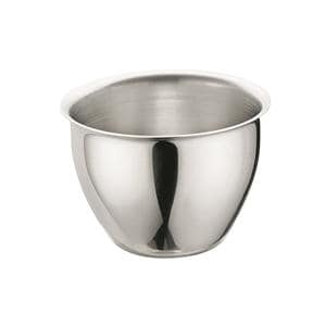 Iodine Cup Round Stainless Steel Silver 6oz, 24 EA/BX