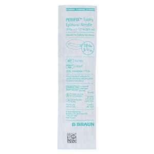 Perifix Tuohy Epidural Needle 18g 3.5