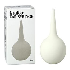 Ear & Ulcer Syringe Rubber Reusable Ea
