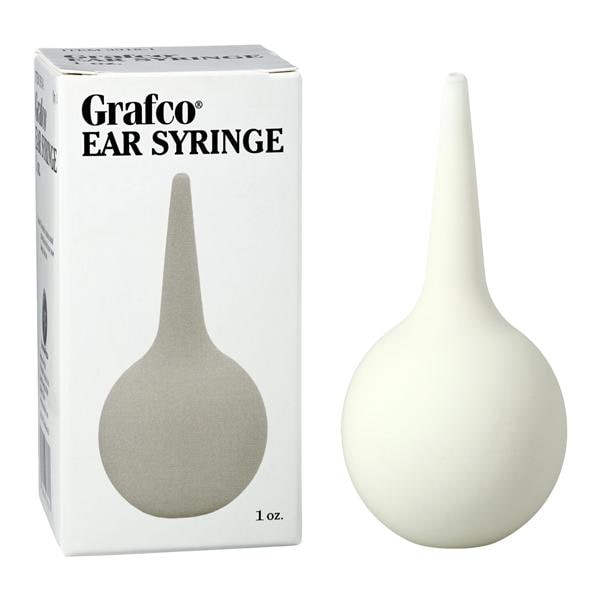 Ear & Ulcer Syringe Rubber Reusable Ea