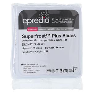 SuperFrost Plus Frosted Microscope Slide 3x1" White 72/Package