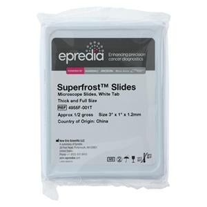 SuperFrost Frosted Microscope Slide 3x1" White 72/Package, 20 PK/...