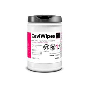 Towelette Disinfectant CaviWipes1 X-Large 9 in x 12 in 65/Can, 12...