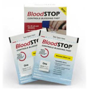BloodStop Ix Cotton Gauze Pad 2x2" Sterile Adhesive Not Made With...